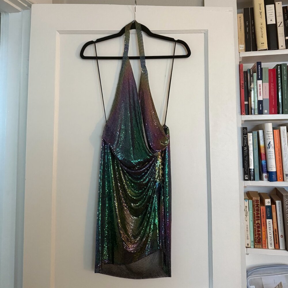 Zara Chainmail dress NWT